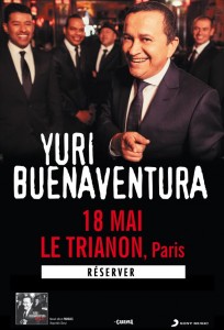 Yuri Buenaventura Trianon 18 mai