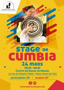 Stage de Cumbia 24 mars 2019