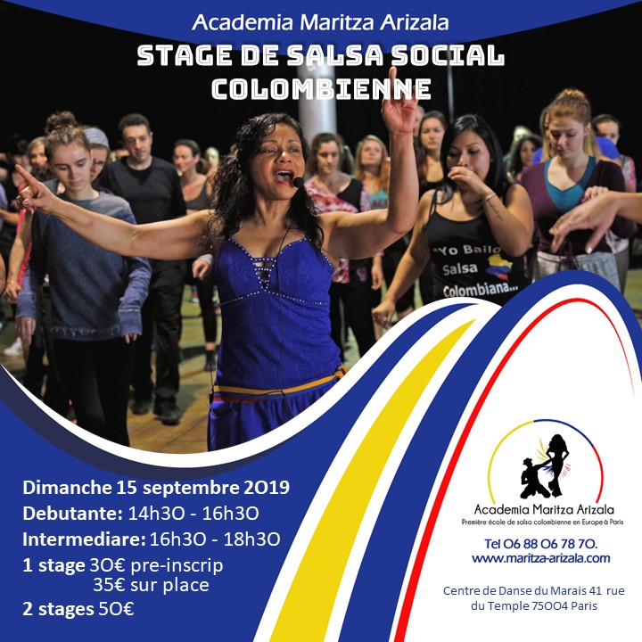 Stage de Salsa Colombienne