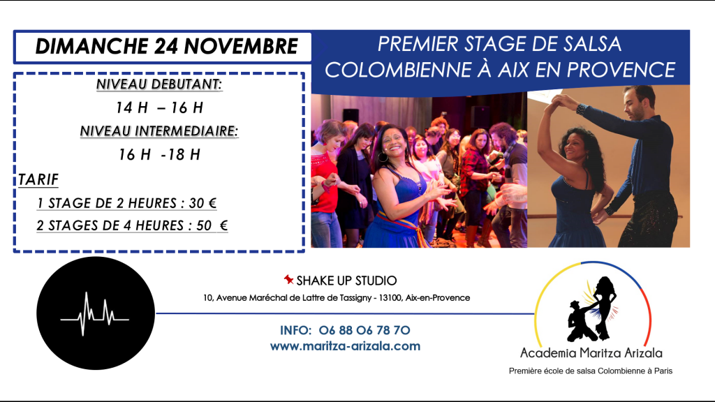 premier stage de salsa